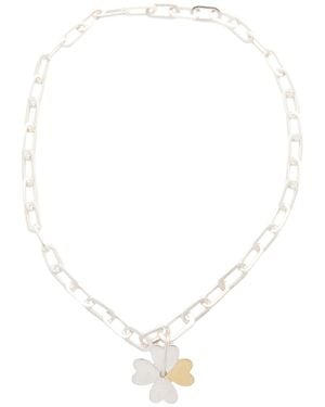Ganni Necklace - White