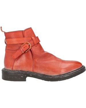 Moma Ankle Boots - Red