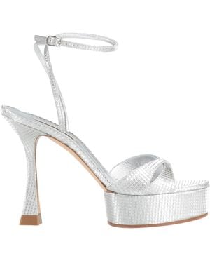 Casadei Sandals Synthetic Fibers - White