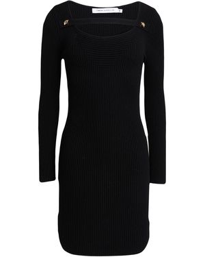 SIMONA CORSELLINI Midi Dress Viscose, Polyester - Black
