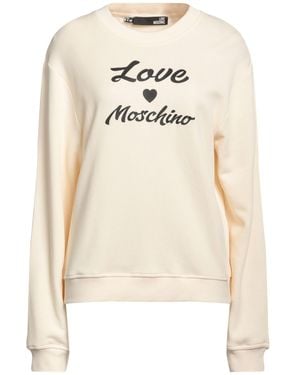 Love Moschino Sweatshirt - Natural