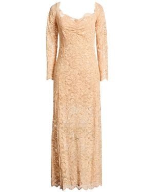 Rabanne Sand Maxi Dress Polyamide, Elastane - Natural