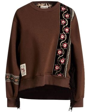 FRONT STREET 8 Camel Sweatshirt Cotton, Polyester - Brown