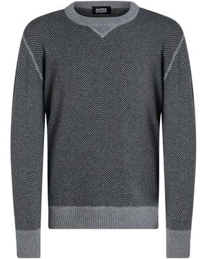 Alpha Studio Sweater Geelong Wool - Gray