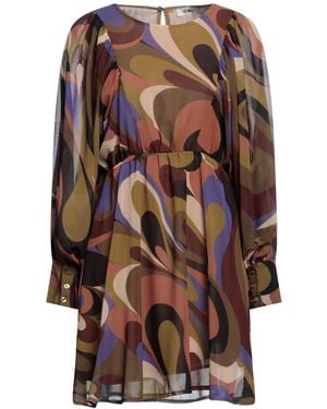 Dixie Mini Dress - Brown