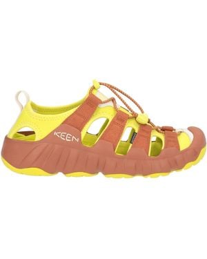 Keen Sandals Textile Fibers, Rubber - Yellow