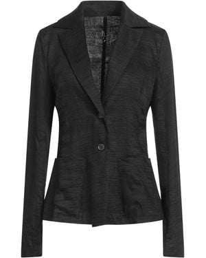 Masnada Blazer Linen, Nylon - Black