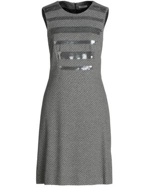 Peserico Midi Dress Cotton - Gray