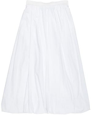 Panicale Midi Skirts - White
