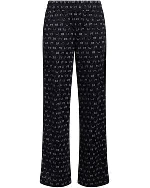 Liu Jo Pants Polyester, Polyamide, Elastane - Blue