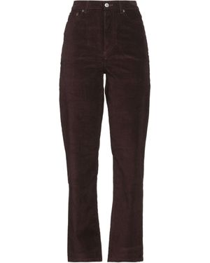 Rouje Dark Trousers Cotton, Elastane - Brown