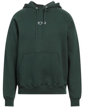 POLAR SKATE Dark Sweatshirt Cotton, Polyester - Green