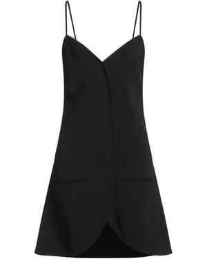 Courreges Mini Dress Viscose, Elastane - Black