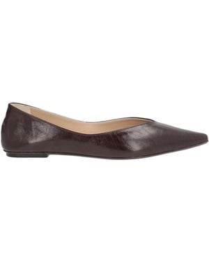 Alysi Ballet Flats - Brown