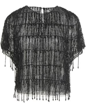 Elisabetta Franchi Top - Grey