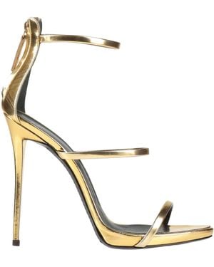 Giuseppe Zanotti Sandals Leather - Metallic