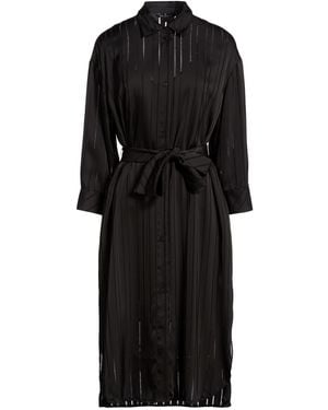ARMANI EXCHANGE Midi Dress - Black