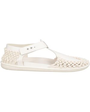Giorgio Armani Sandals Cotton, Cow Leather - Natural
