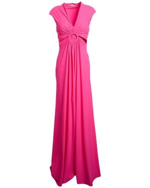 La Petite Robe Di Chiara Boni Fuchsia Maxi Dress Polyamide, Elastane - Pink