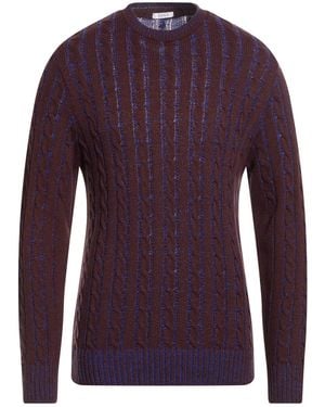 OVER/D Sweater Acrylic - Purple