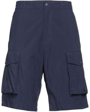 Aspesi Midnight Shorts & Bermuda Shorts Polyester, Polyamide - Blue