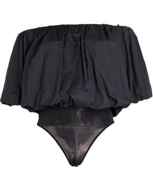 Imperial Bodysuit Cotton, Polyamide, Elastane - Black