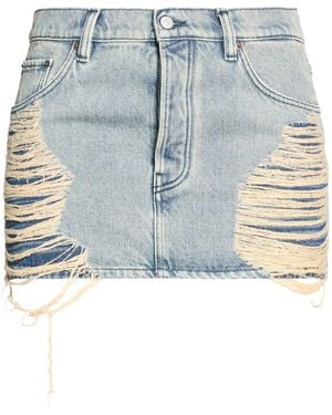 Acne Studios Denim Skirt Cotton - Blue