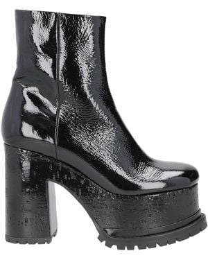 HAUS OF HONEY Ankle Boots - Black