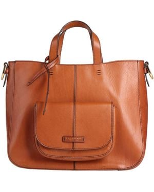 The Bridge Handbag Leather - Brown