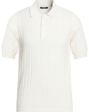 Balmain Poloshirt - Weiß