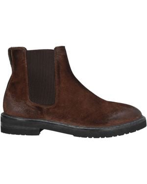 Moma Ankle Boots Leather - Brown