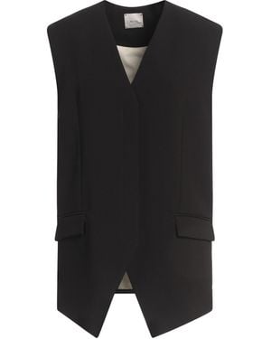 Alysi Crème Blazer Polyester, Viscose, Elastane - Black