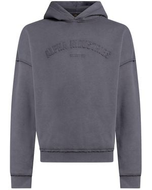 Alpha Industries Sweatshirt Cotton, Polyester - Grey