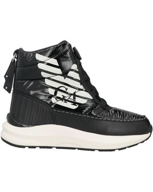 EA7 Botines de caña alta - Negro