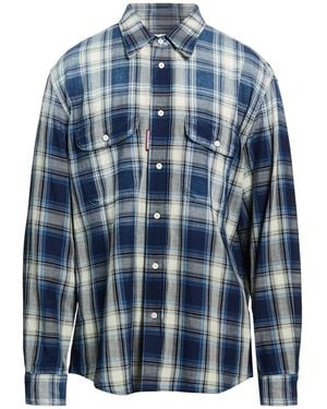 DSquared² Shirt Cotton - Blue