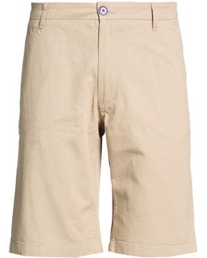 Fred Mello Khaki Shorts & Bermuda Shorts Cotton - Natural