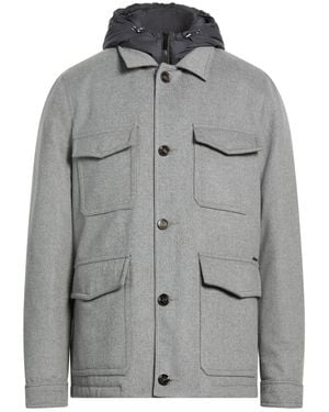 Moorer Puffer Wool, Cashmere, Polyurethane - Gray