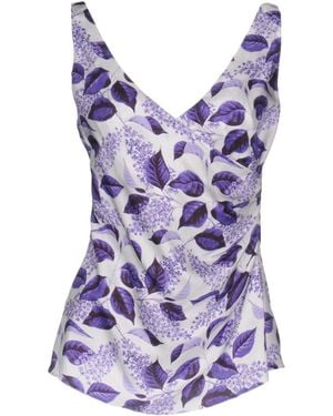 Just Cavalli Top Viscose - Purple