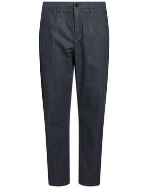Theory Pants Cotton, Polyester - Blue