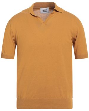 Alpha Studio Jumper Cotton - Orange