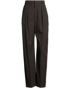 Lemaire Pants Wool, Viscose - Black