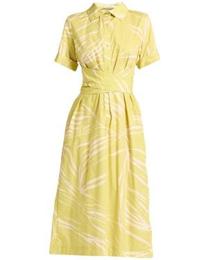 Gentry Portofino Midi Dress Cotton - Yellow