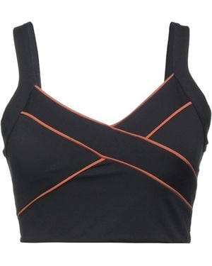 Lanston Sport Top Nylon, Lycra, Polyamide, Elastane - Black