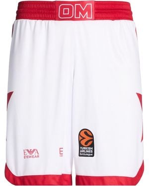 EA7 Shorts & Bermuda Shorts Polyester - White