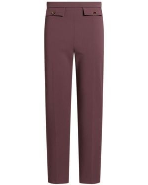 Elisabetta Franchi Pants Polyester, Elastane - Purple