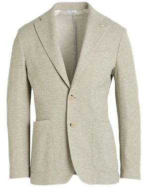 Manuel Ritz Blazer Polyester, Cotton - Natural