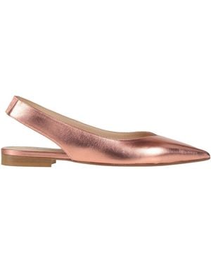 PROSPERINE® Copper Ballet Flats Leather - Pink