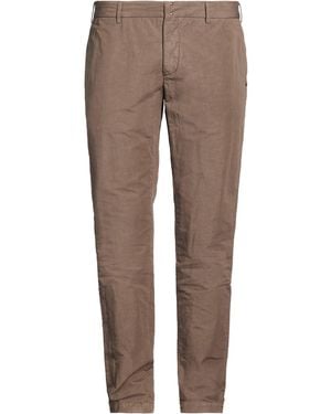 Incotex Pants Cotton, Linen - Brown