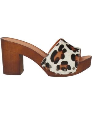 Divine Follie Mules & Clogs Leather - Brown