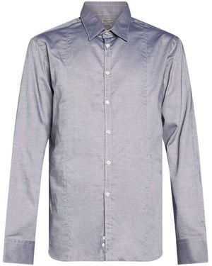 Bagutta Shirt Cotton - Blue
